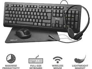 Trust Primo 4-in-1 Home Office Set - 4