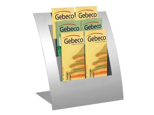 tafelfolderrek,HxBxD 320x320x240mm,v. 3xDIN A4,m. reclamevlak