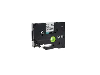 Labeltape Brother Compatible P-Touch Tze-221 9Mm Zwart Op Wit - 1