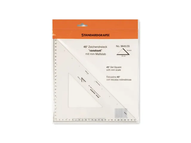 Tekendriehoek Standardgraph CONSTANT 45 graden 35 cm