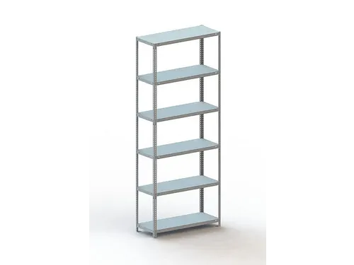 magazijnstelling,grondveld,HxBxD 2500x1004x404mm,vaklast 150kg