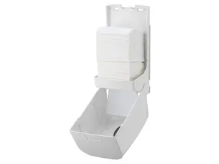 Toiletpapier Dispenser Wit Kunststof voor Bulkpack - 2
