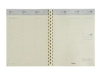 Agenda 2027 Brepols Timing Calpe 7dagen/2pagina's spiraal zwart - 5