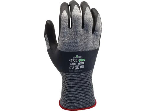 Showa MFT PRO 381 handschoen microvezel Grijs maat 9/XL