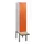 locker met bank,HxBxD 1950x400x815mm,1vak,vak B 400mm,draaigrendel