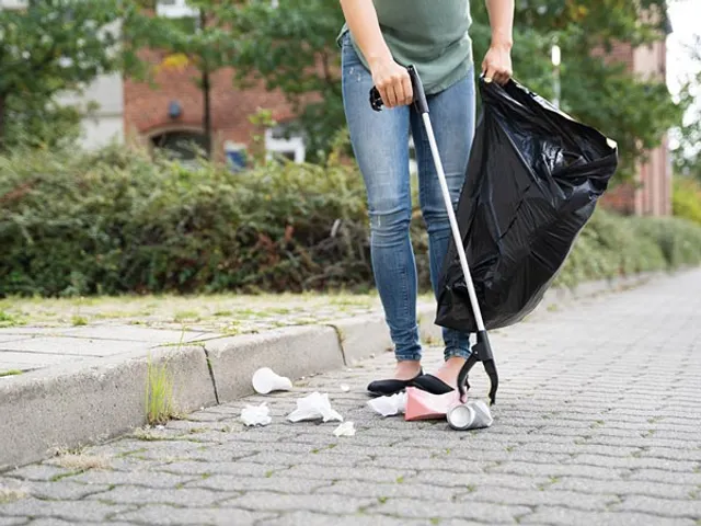 PEREL Aluminium grijper 76 cm