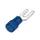 Blauwe Kabelschoen 6.4mm