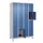 lockerkast,HxBxD 1950x1200x500mm,4x4vakken,vak B 300mm,cil.-slot