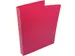 ringmap, voor ft A4, uit PP, 2 ringen van 25mm, roze