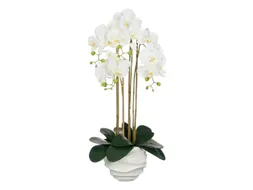 Kunstplant Mica Phalaenopsis in pot wit 40x34x82cm