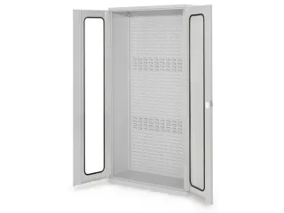 kast met sleufplaat,HxBxD 1950x1000x410mm,cil.-slot,sokkel - 1
