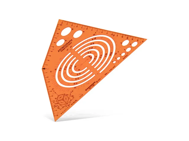 Sjabloon Standardgraph Axonograph isometric