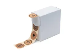 Etiket op Rol 35mm Pretty Things Kraft-materiaal 250 Stuks