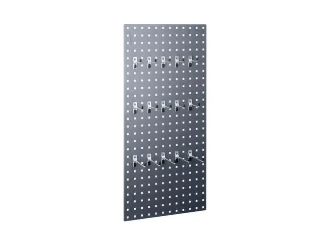 plaque de rangement perforée,panneaux Hxl 991x457mm,tôle d'acier