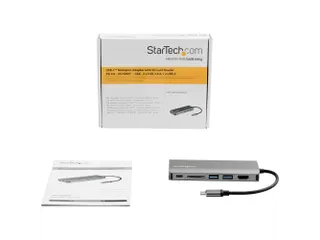 USB-C 6-in-1 Multiport Adapter 4K HDMI 3x USB SD GbE 60W PD - 7
