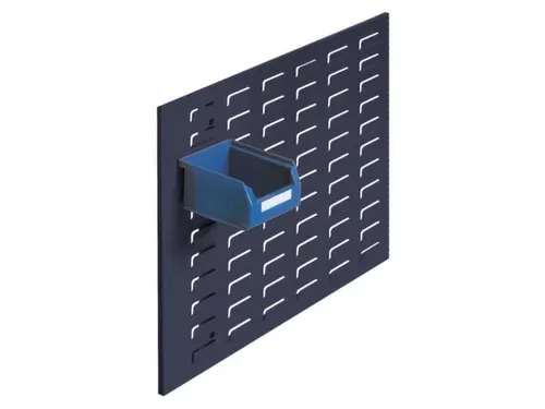 Gesleufde Plaat Staal Hxb 450x500mm Liggend Ral 7015 Leigrijs