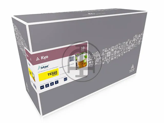 AS13560 Astar Kyocera TK560 FSC toner geel rebuilt 10.000pagina's chip