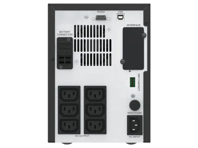 APC Easy UPS SMV, Interactivité de ligne, 1 kVA, 700 W, Sinus, 160 V,