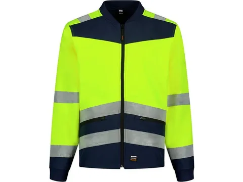 Tricorp 403021 softshell, geel/inktblauw, maat XS, per stuk