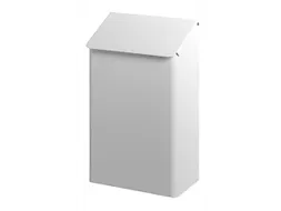Afvalbak 7 Liter Rvs Wit