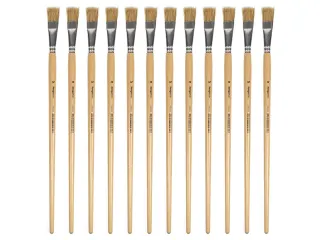 Lyonse penseel Kangaro #18 gelakt hout doos a 12 stuks - 1