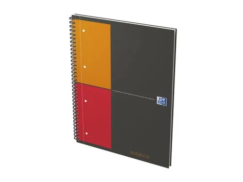 Spiraalblok Oxford International Notebook A4+ ruit 5mm