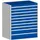 ladekast,HxBxD 1200x1050x750mm,10lade(n),lade voor zware lasten