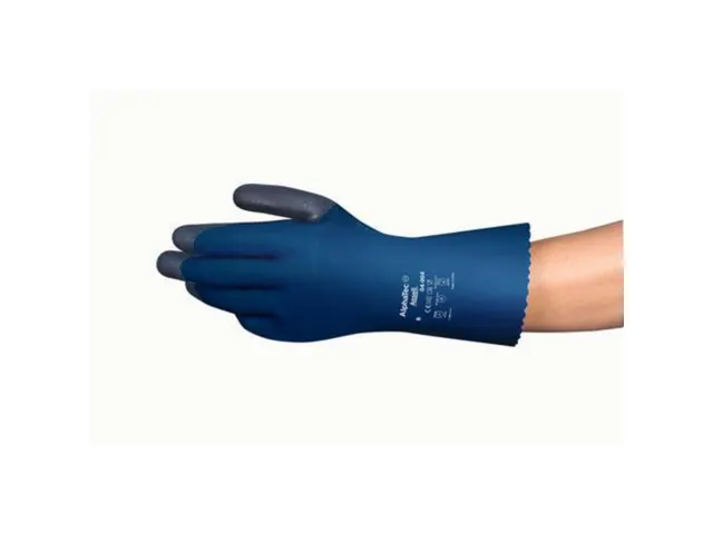 Ansell AlphaTec 04-004 PVC handschoenen, blauw, maat 11, 72 paar