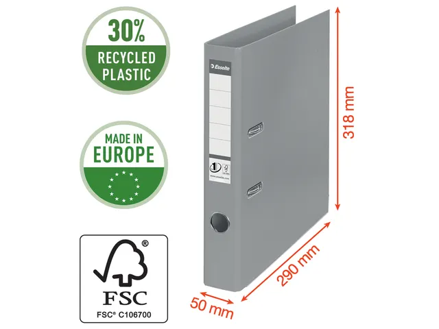 Ordner Esselte No.1 Vivida A4 50mm PP Groen