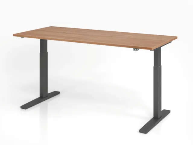 Elektrisch in hgte vst. zit-sta-bureau,HxBxD 700-1200x1800x800mm