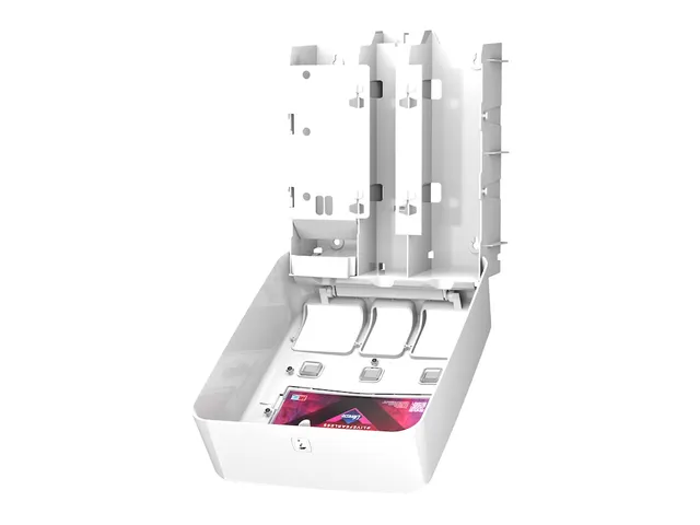 Dameshygiënedispenser Tork P1 P2 P3 wit 564050 voor menstruatieproduc