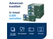 Tork 477423 Lunchservet Advanced Donkergroen 33x33cm