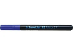 Lakmarker Schneider Maxx 271 1-2mm Blauw