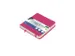 Schetsboek Kangaro 12x12cm hot pink PU HC 80 vel 140gr roomwit met ela