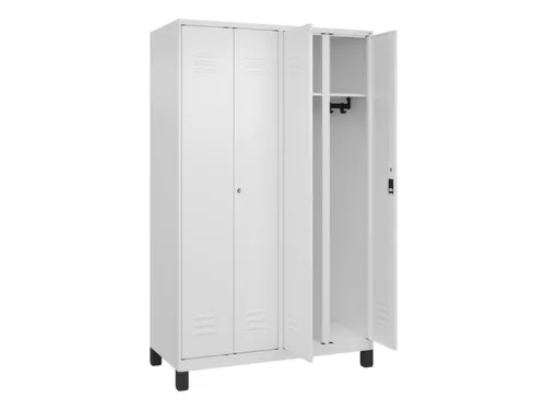 locker voor scheiding van kleding,HxBxD 1950x1200x500mm,4vak
