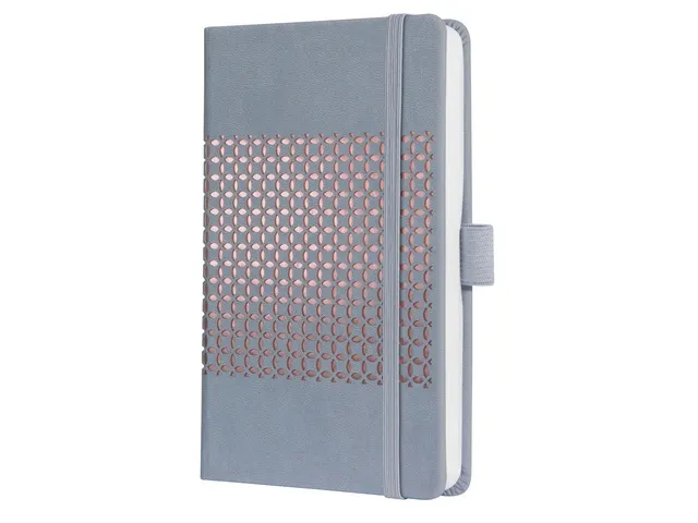 Notitieboek Sigel Jolie Impress A6 hardcover gelinieerd 'Glacier Grey'