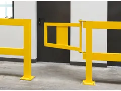 aanrijdbeschermingsplank,balustradedeur,v. binnen,HxB 520x905mm,staal