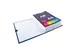 Chemise extensible balacron sans rabat sangle scratch - 24x32cm - Bleu