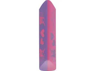Gum Faber-Castell Unicorn roze stof- en PVC vrij - 2