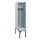 locker met bank,voor scheiding van kleding,HxBxD 2120x400x815mm,1vak