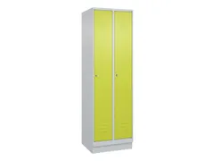 locker voor scheiding van kleding,HxBxD 1950x600x500mm,2vak