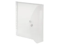 Foldersys Enveloptas Velcro Sluiting A4 11-gaats Transparant