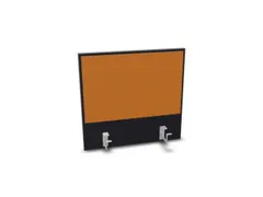 opzetpaneel,v. bureau,aanbouw achter,B 600mm,CC-zwart,BN3005-geel