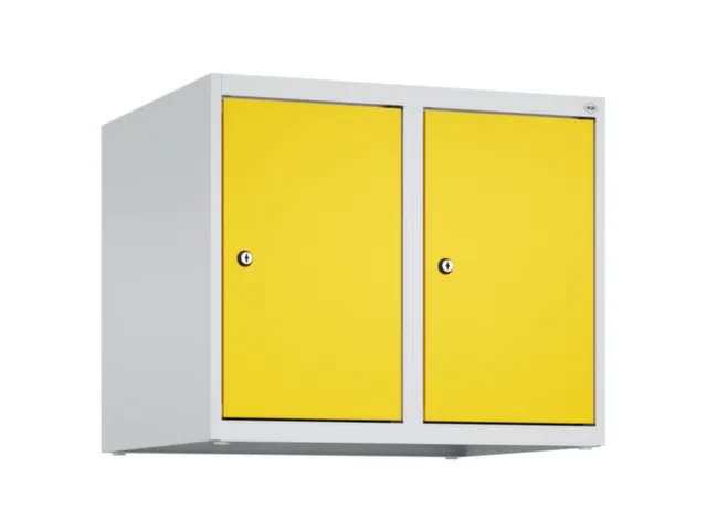 opzetkast,v. locker,2vak.,vak B 300mm,HxBxD 500x600x500mm,cilinderslot