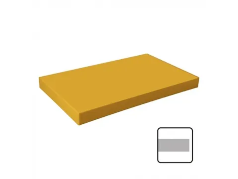 Caterchef HACCP Snijblad Geel glad 50x30x4cm