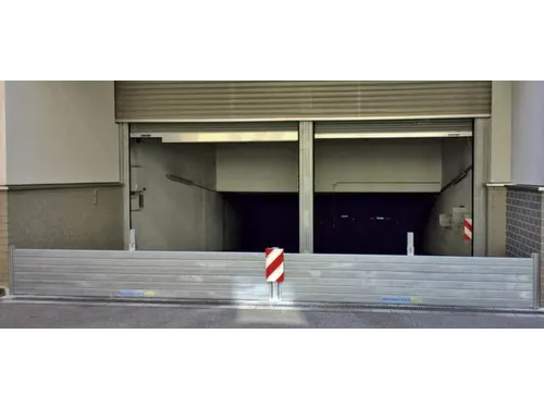 bescherming tegen hoog water montage binnenwelving H 1000mm B 1200mm