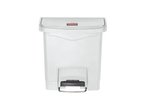 Pedaalemmer Rubbermaid Slim Jim Step On 15 Liter wit