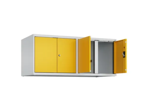 opzetkast,v. locker voor scheiding van kleding,4vak.,vak B 300mm