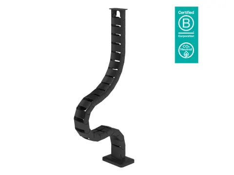 Addit kabelgeleider bureau 82cm Zwart