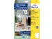 Etiket Avery Zweckform LR3427-10 105x74 mm recycled Wit 80 stuks